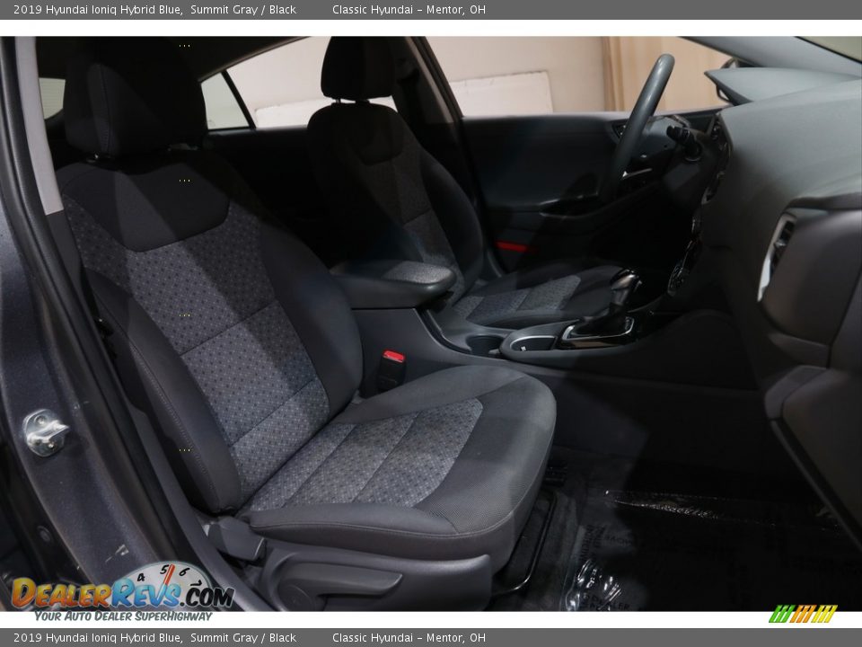 2019 Hyundai Ioniq Hybrid Blue Summit Gray / Black Photo #15