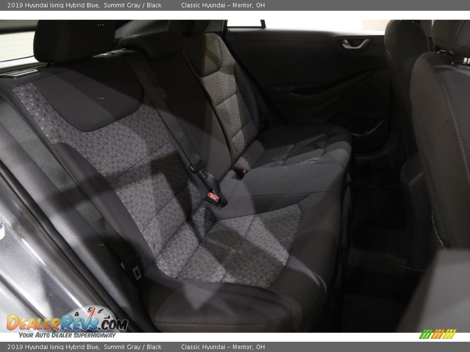 2019 Hyundai Ioniq Hybrid Blue Summit Gray / Black Photo #16