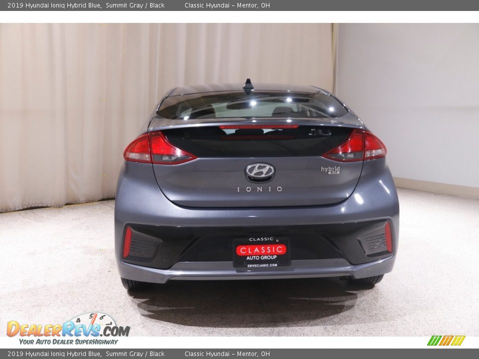 2019 Hyundai Ioniq Hybrid Blue Summit Gray / Black Photo #18
