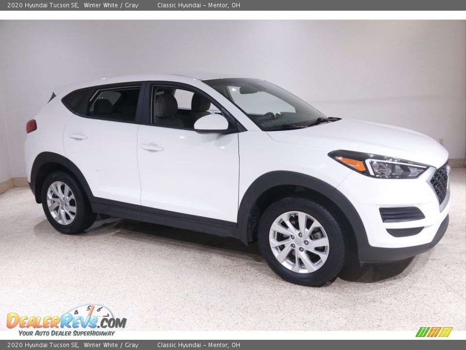 2020 Hyundai Tucson SE Winter White / Gray Photo #1