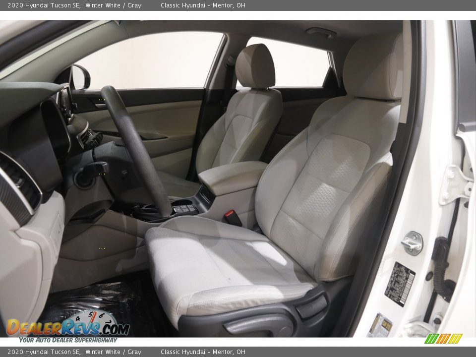 2020 Hyundai Tucson SE Winter White / Gray Photo #5