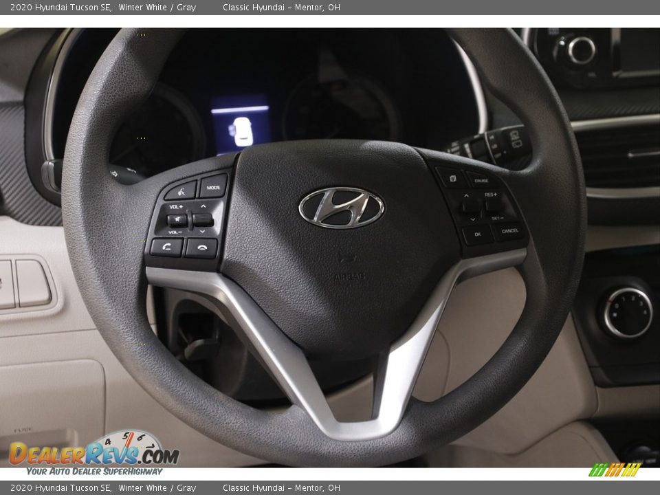 2020 Hyundai Tucson SE Winter White / Gray Photo #7