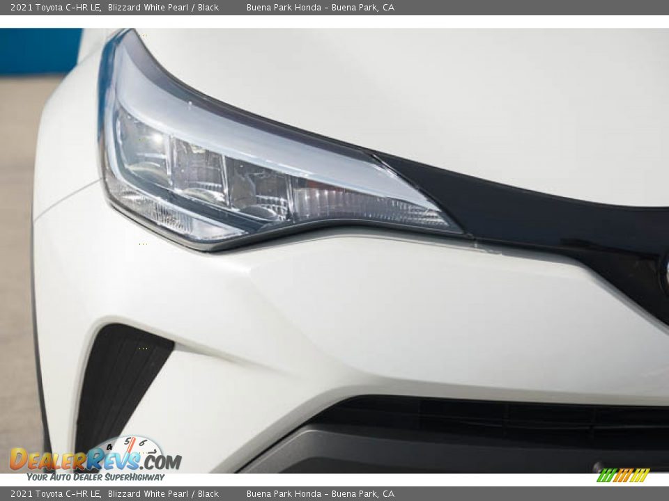 2021 Toyota C-HR LE Blizzard White Pearl / Black Photo #8