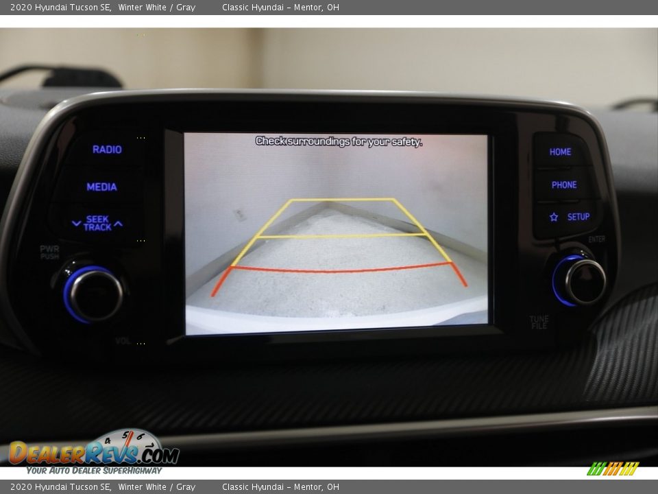 2020 Hyundai Tucson SE Winter White / Gray Photo #11