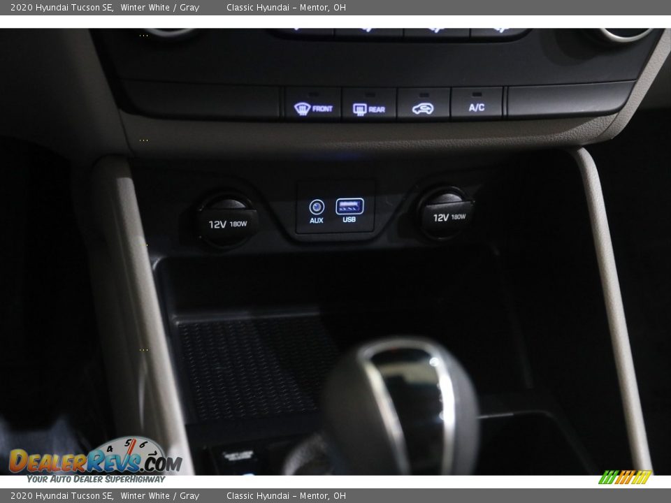 2020 Hyundai Tucson SE Winter White / Gray Photo #12