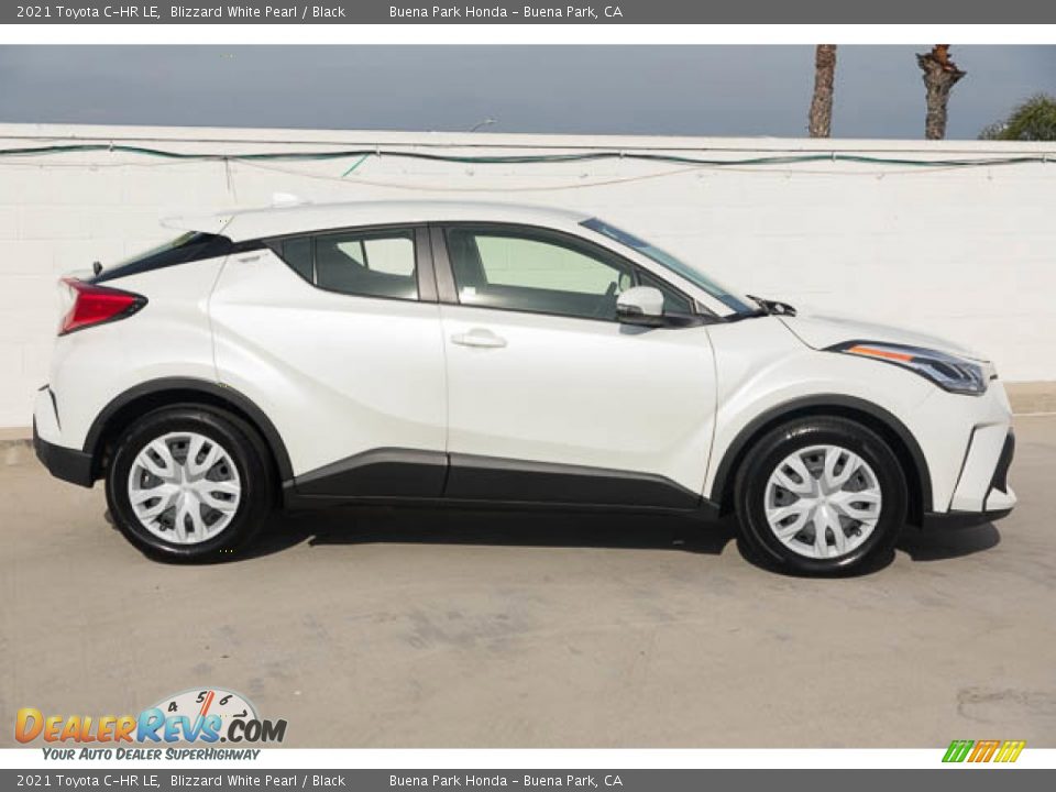 2021 Toyota C-HR LE Blizzard White Pearl / Black Photo #14