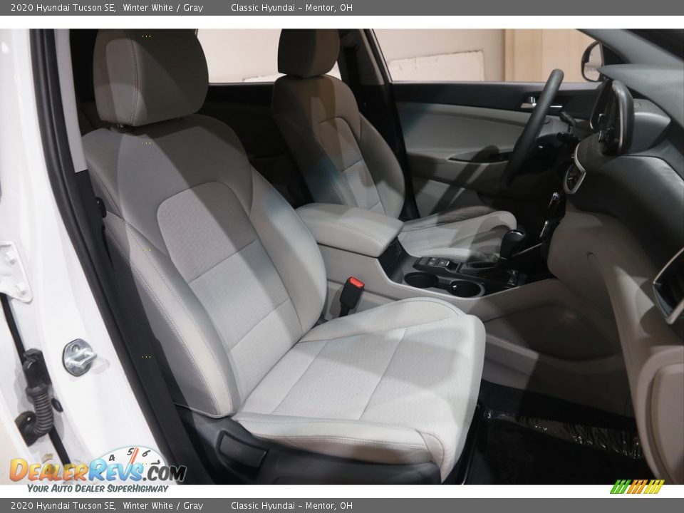 2020 Hyundai Tucson SE Winter White / Gray Photo #14