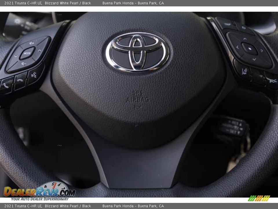 2021 Toyota C-HR LE Blizzard White Pearl / Black Photo #15