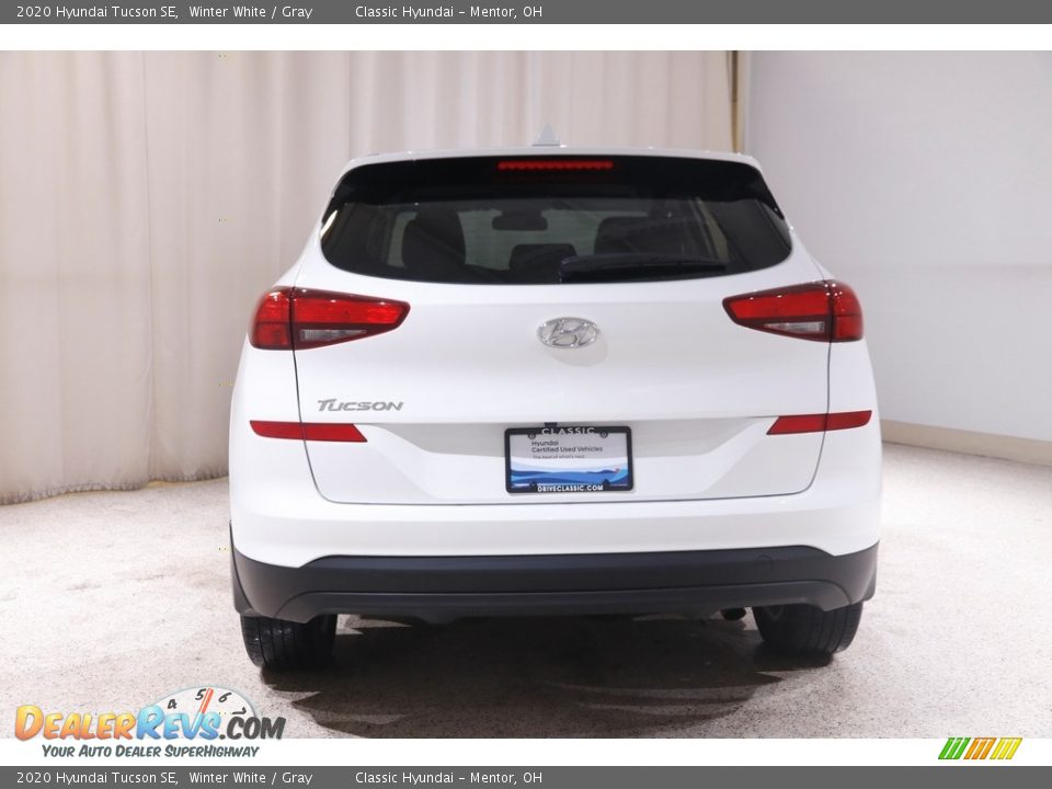 2020 Hyundai Tucson SE Winter White / Gray Photo #17