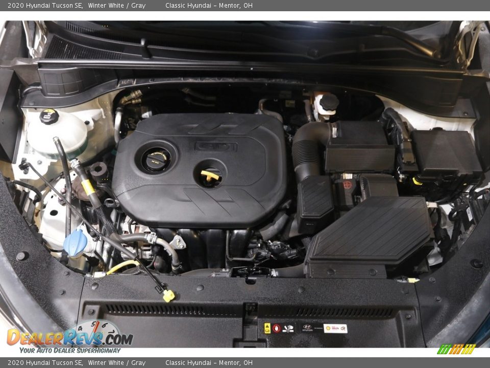2020 Hyundai Tucson SE Winter White / Gray Photo #18