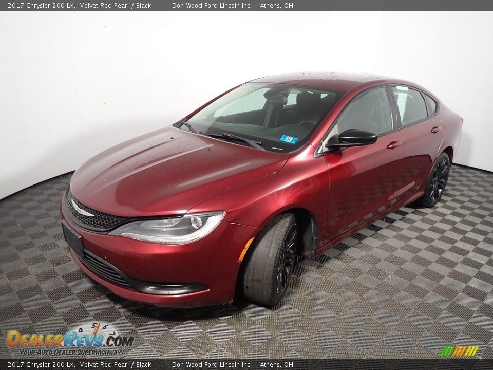 2017 Chrysler 200 LX Velvet Red Pearl / Black Photo #6