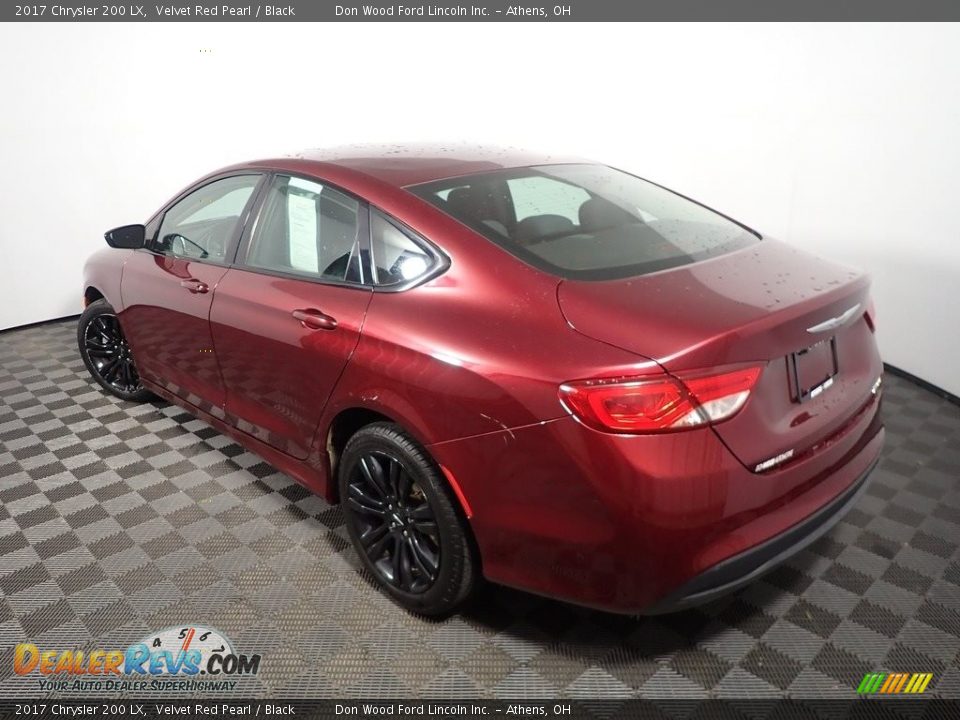 Velvet Red Pearl 2017 Chrysler 200 LX Photo #8