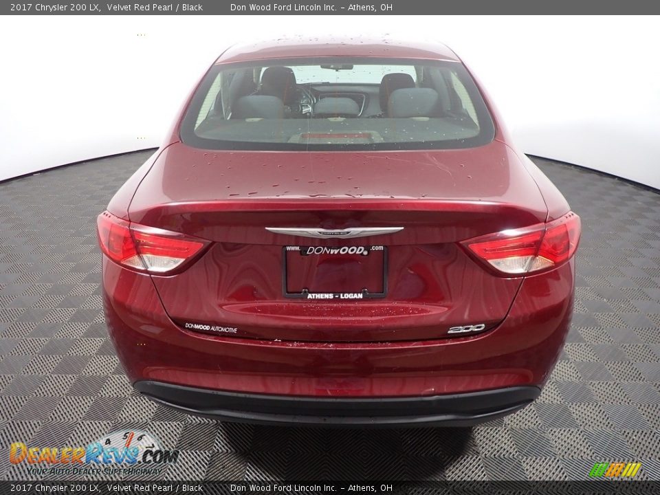 2017 Chrysler 200 LX Velvet Red Pearl / Black Photo #9