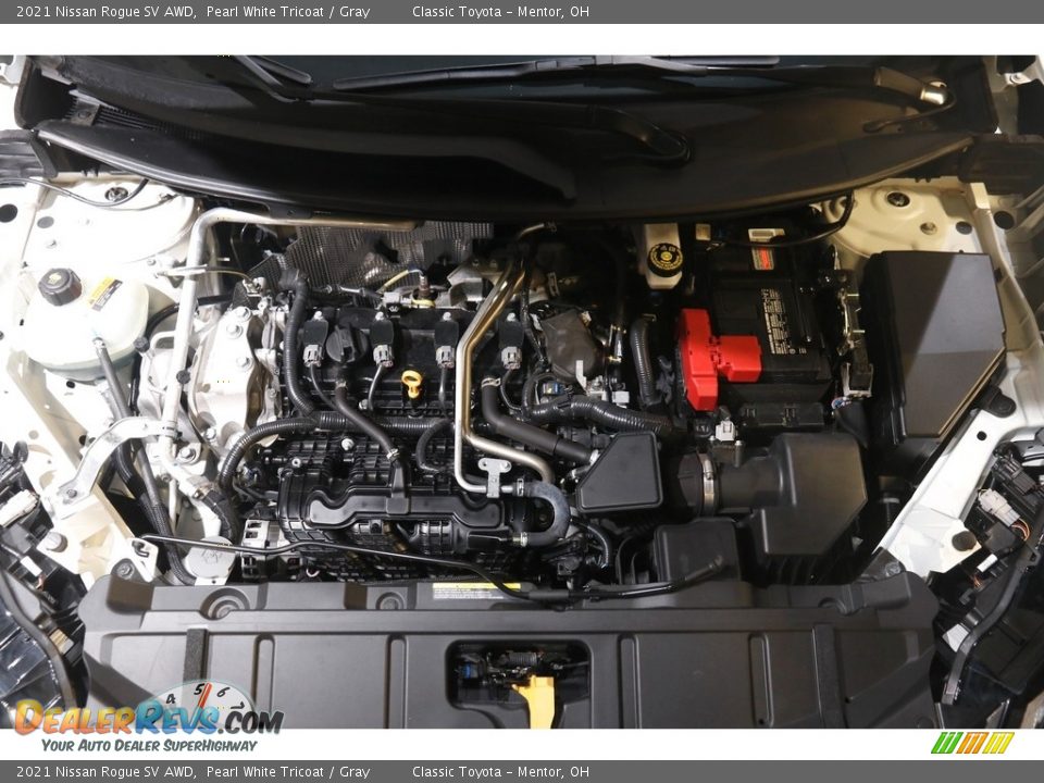 2021 Nissan Rogue SV AWD Pearl White Tricoat / Gray Photo #20