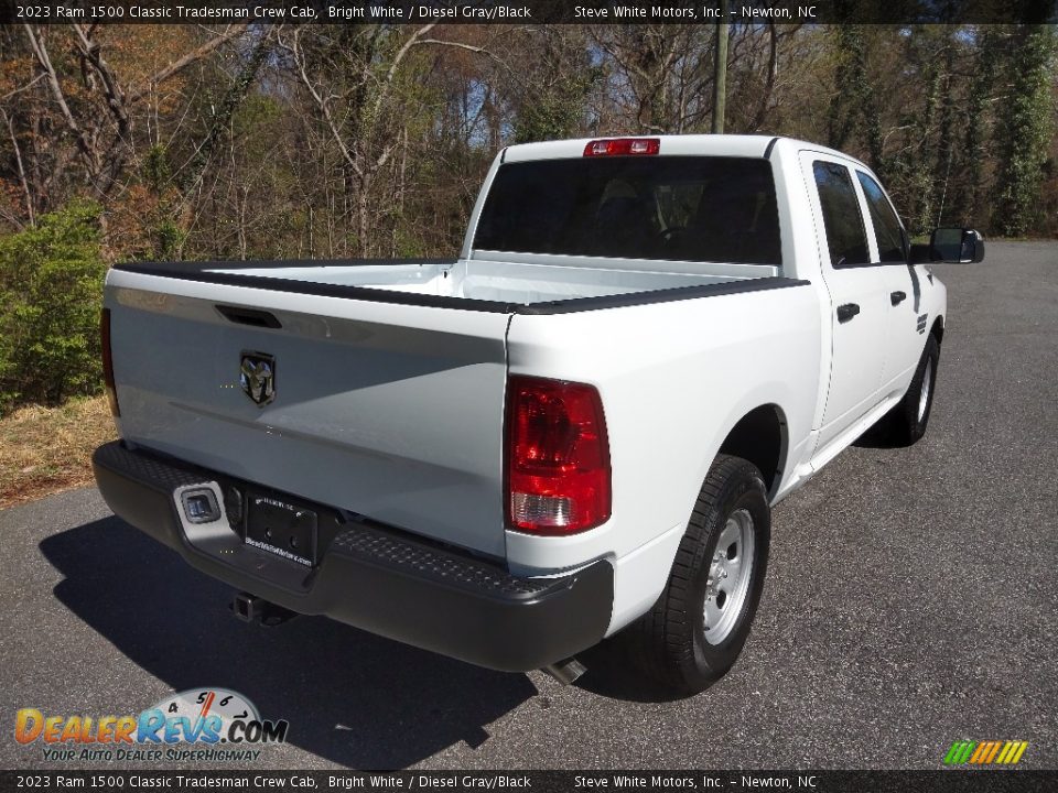 2023 Ram 1500 Classic Tradesman Crew Cab Bright White / Diesel Gray/Black Photo #6