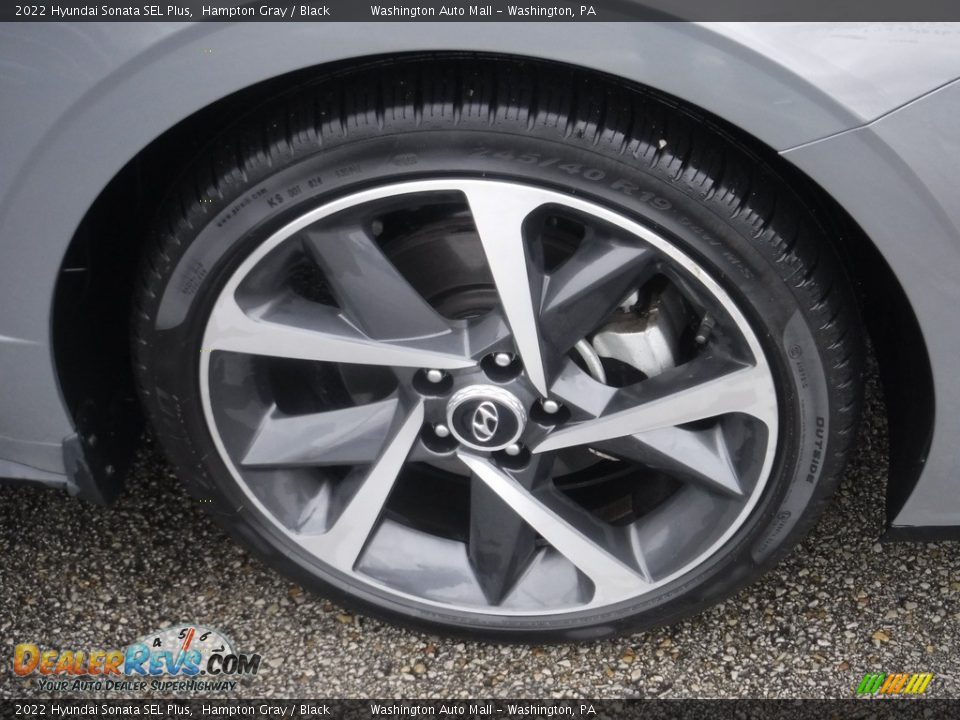 2022 Hyundai Sonata SEL Plus Hampton Gray / Black Photo #3