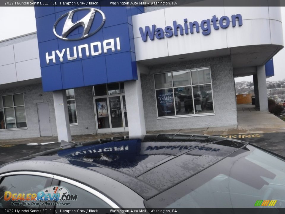 2022 Hyundai Sonata SEL Plus Hampton Gray / Black Photo #4