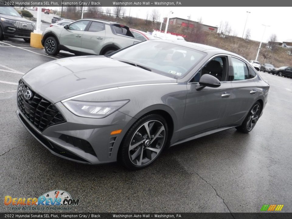 2022 Hyundai Sonata SEL Plus Hampton Gray / Black Photo #6