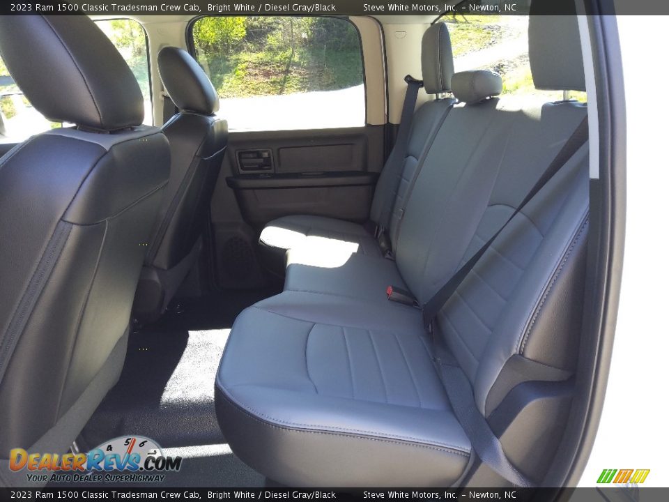 Rear Seat of 2023 Ram 1500 Classic Tradesman Crew Cab Photo #13