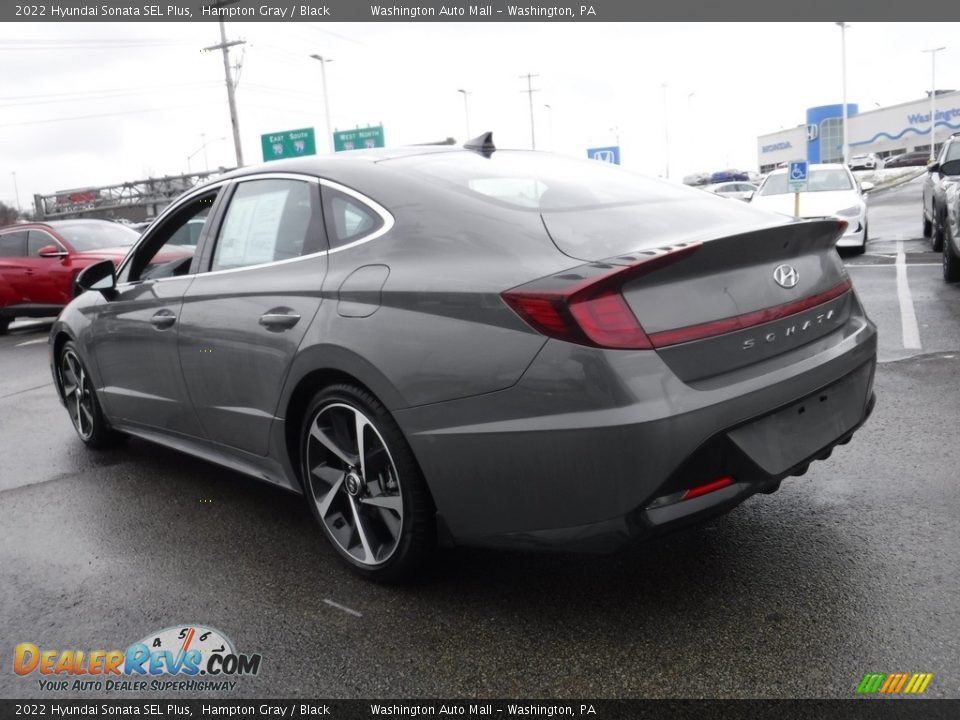 2022 Hyundai Sonata SEL Plus Hampton Gray / Black Photo #8