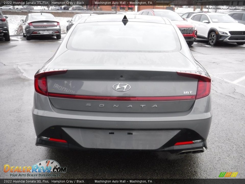 2022 Hyundai Sonata SEL Plus Hampton Gray / Black Photo #9