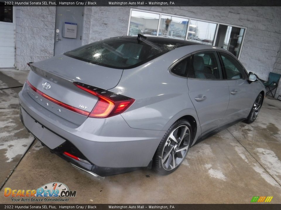 2022 Hyundai Sonata SEL Plus Hampton Gray / Black Photo #11