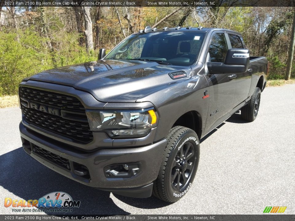 2023 Ram 2500 Big Horn Crew Cab 4x4 Granite Crystal Metallic / Black Photo #2