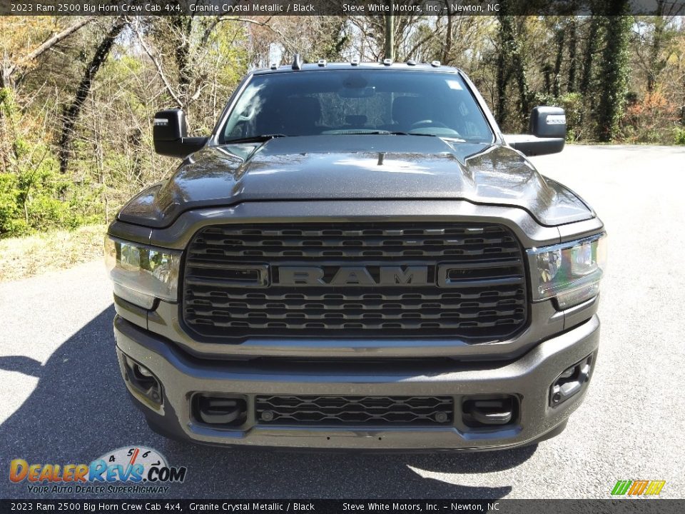 2023 Ram 2500 Big Horn Crew Cab 4x4 Granite Crystal Metallic / Black Photo #3