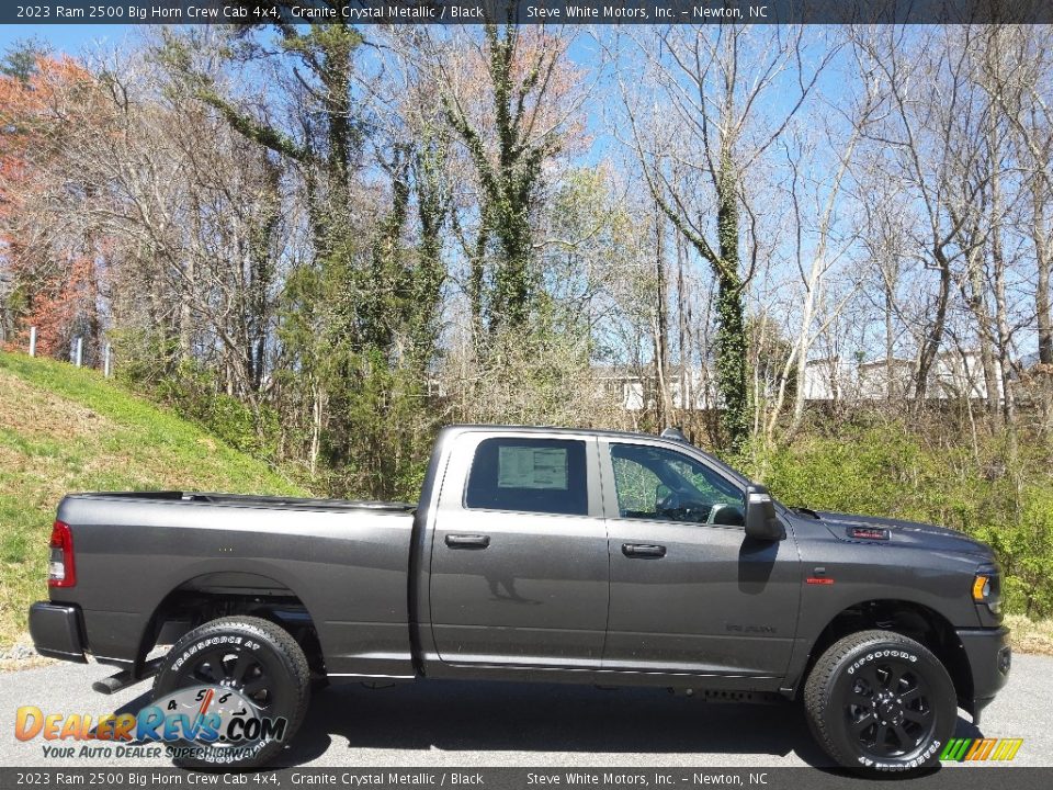 2023 Ram 2500 Big Horn Crew Cab 4x4 Granite Crystal Metallic / Black Photo #6