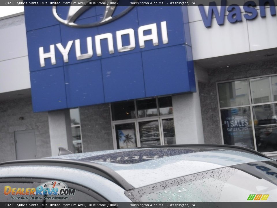 2022 Hyundai Santa Cruz Limited Premium AWD Blue Stone / Black Photo #3