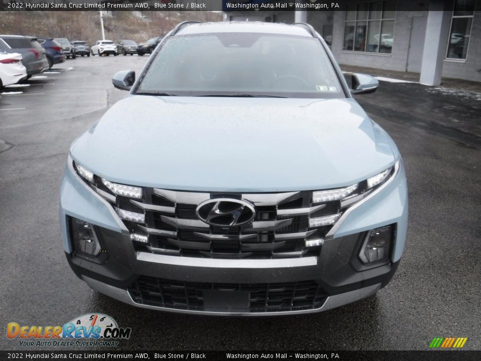 2022 Hyundai Santa Cruz Limited Premium AWD Blue Stone / Black Photo #4