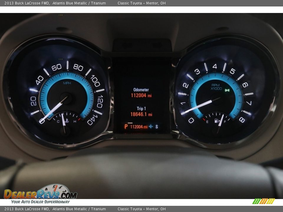 2013 Buick LaCrosse FWD Gauges Photo #8