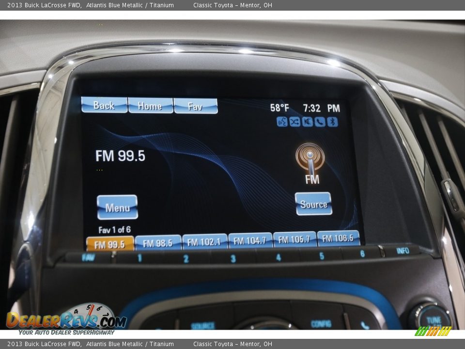 Audio System of 2013 Buick LaCrosse FWD Photo #10