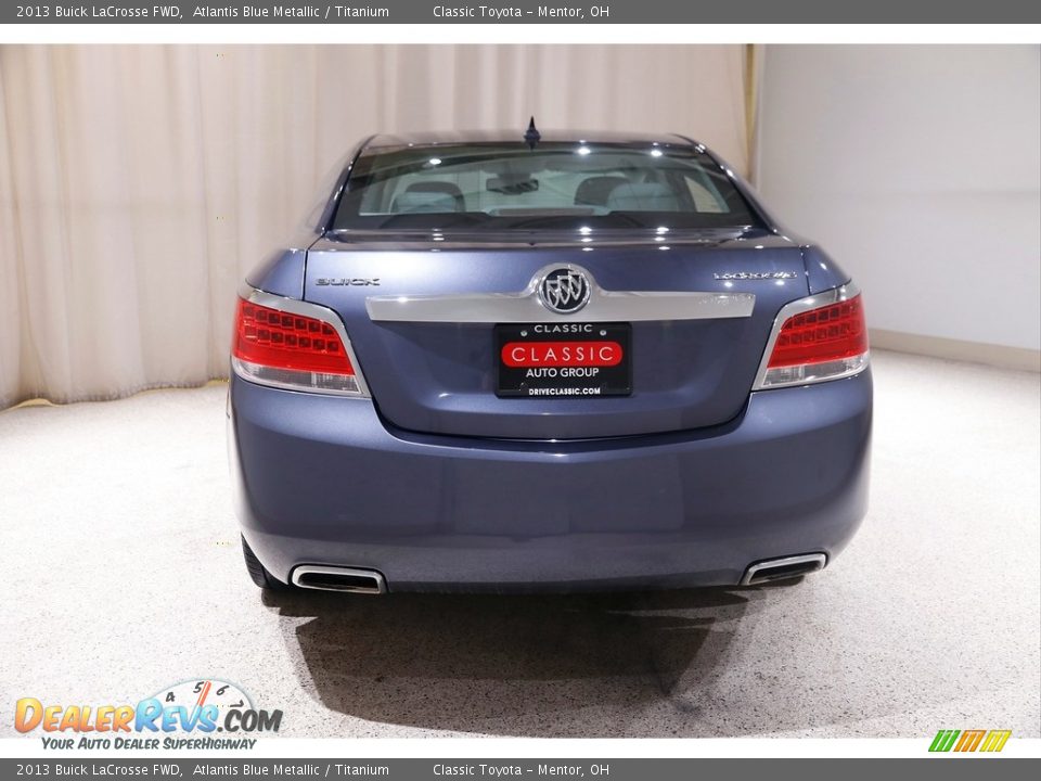 2013 Buick LaCrosse FWD Atlantis Blue Metallic / Titanium Photo #17