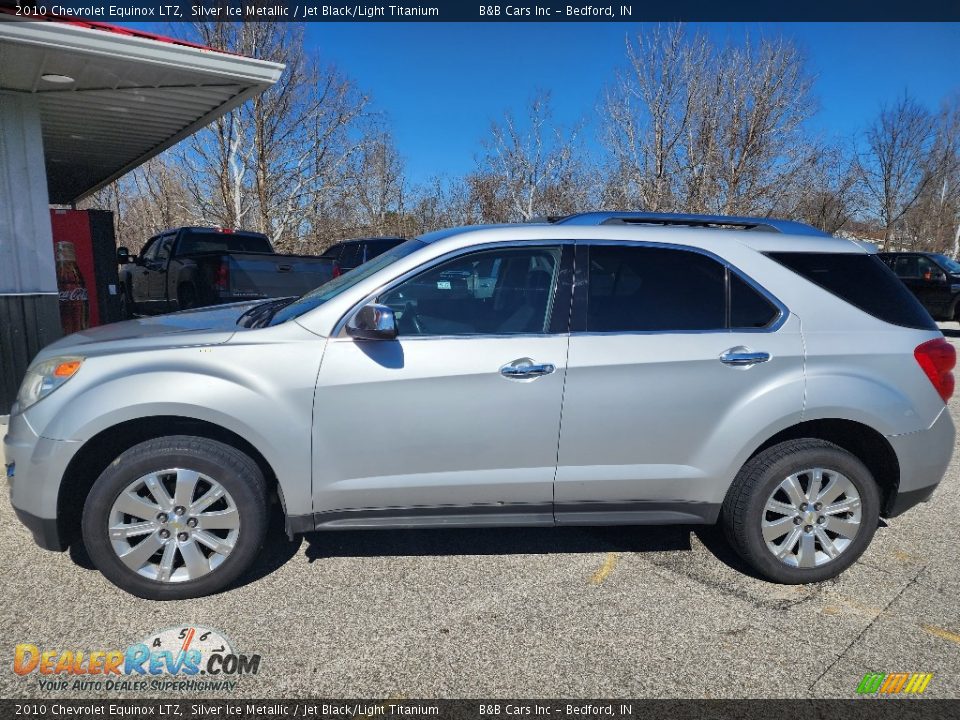 2010 Chevrolet Equinox LTZ Silver Ice Metallic / Jet Black/Light Titanium Photo #1