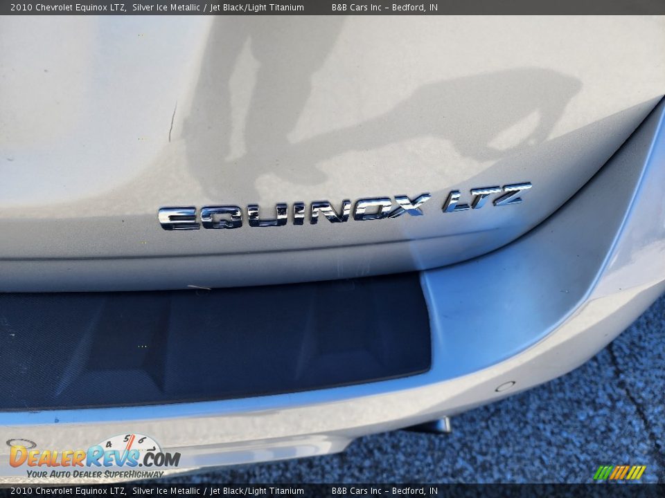2010 Chevrolet Equinox LTZ Silver Ice Metallic / Jet Black/Light Titanium Photo #3