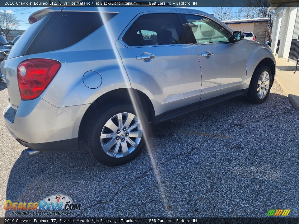 2010 Chevrolet Equinox LTZ Silver Ice Metallic / Jet Black/Light Titanium Photo #4