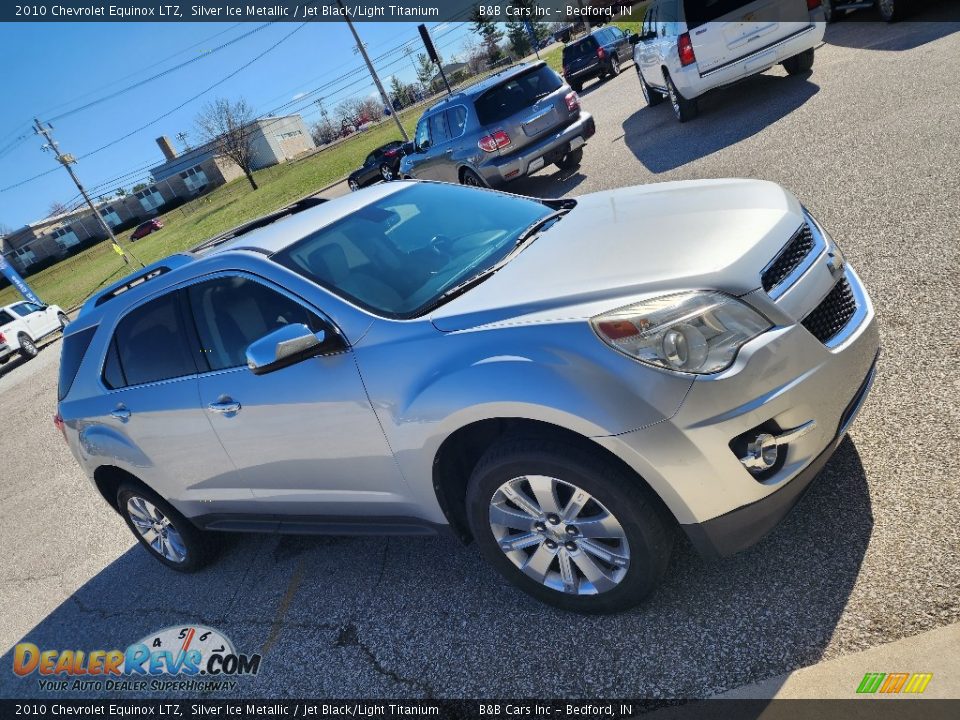 2010 Chevrolet Equinox LTZ Silver Ice Metallic / Jet Black/Light Titanium Photo #5