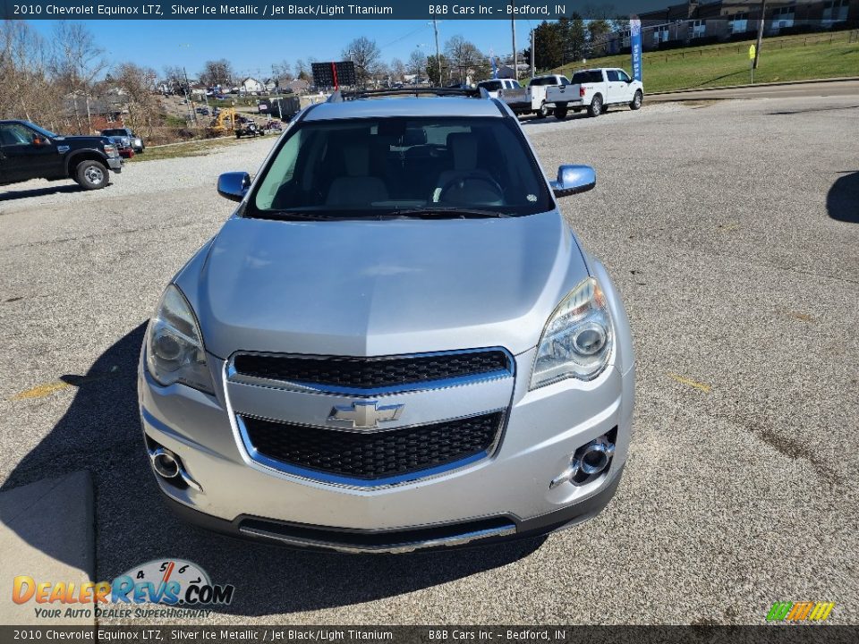 2010 Chevrolet Equinox LTZ Silver Ice Metallic / Jet Black/Light Titanium Photo #6