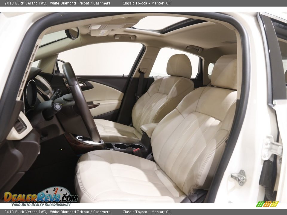 2013 Buick Verano FWD White Diamond Tricoat / Cashmere Photo #5