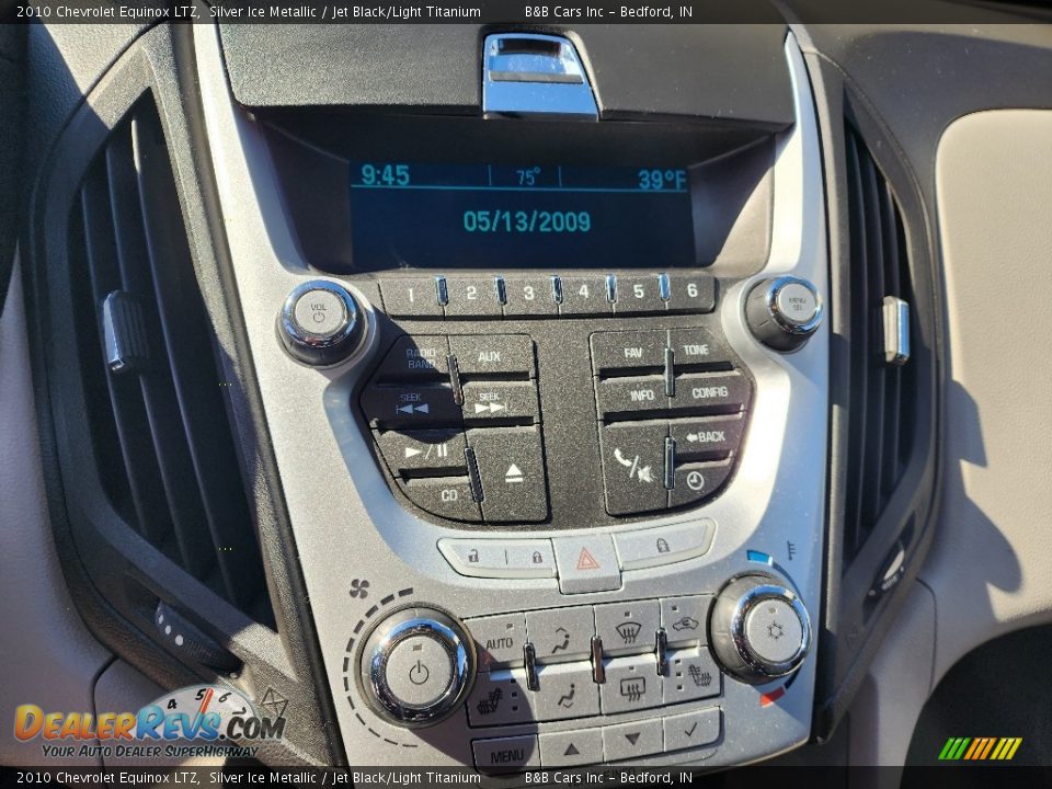 2010 Chevrolet Equinox LTZ Silver Ice Metallic / Jet Black/Light Titanium Photo #11