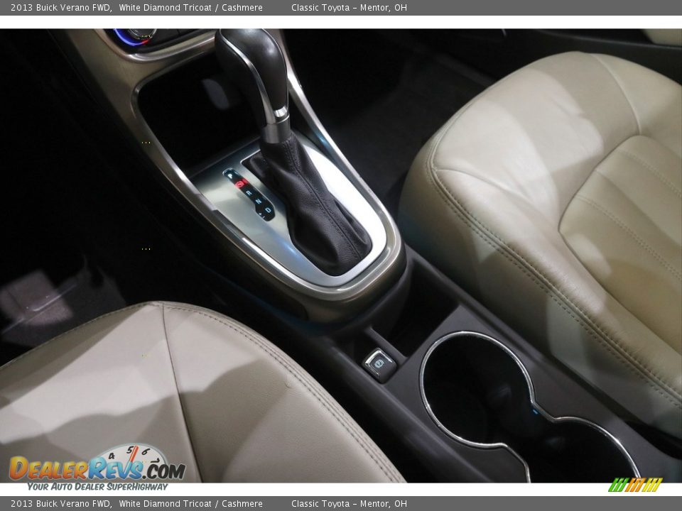 2013 Buick Verano FWD White Diamond Tricoat / Cashmere Photo #14