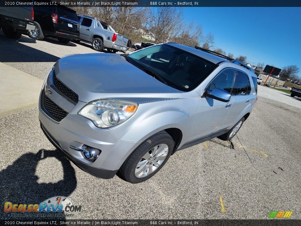 2010 Chevrolet Equinox LTZ Silver Ice Metallic / Jet Black/Light Titanium Photo #19