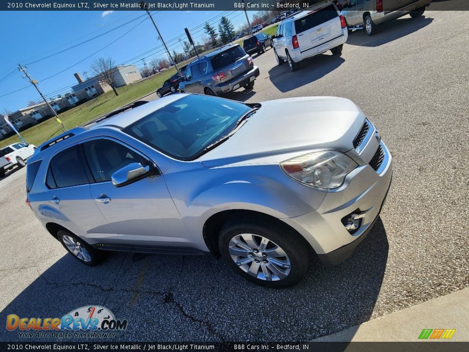 2010 Chevrolet Equinox LTZ Silver Ice Metallic / Jet Black/Light Titanium Photo #20