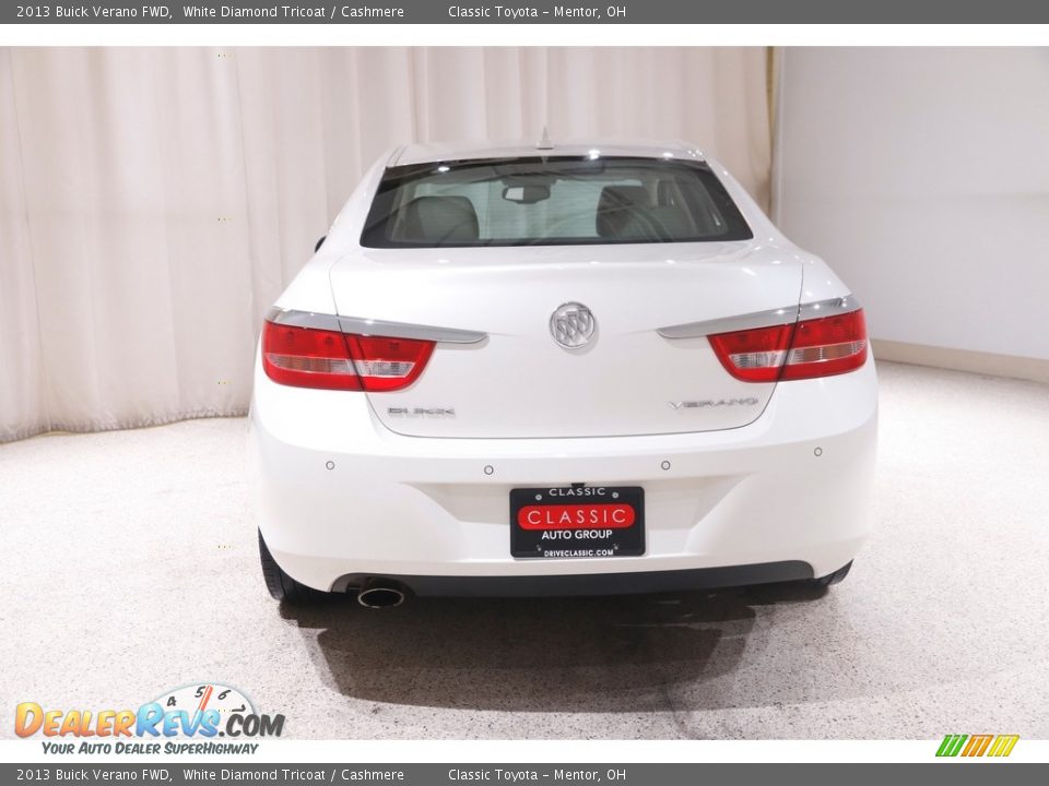 2013 Buick Verano FWD White Diamond Tricoat / Cashmere Photo #18