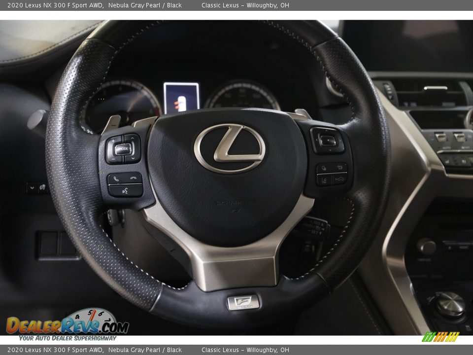 2020 Lexus NX 300 F Sport AWD Steering Wheel Photo #7