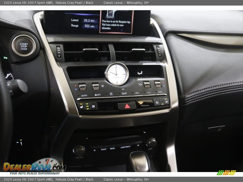 Controls of 2020 Lexus NX 300 F Sport AWD Photo #12