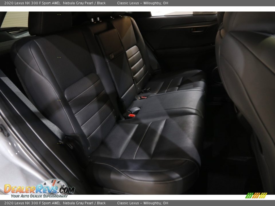 Rear Seat of 2020 Lexus NX 300 F Sport AWD Photo #16