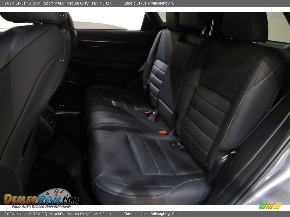 Rear Seat of 2020 Lexus NX 300 F Sport AWD Photo #17
