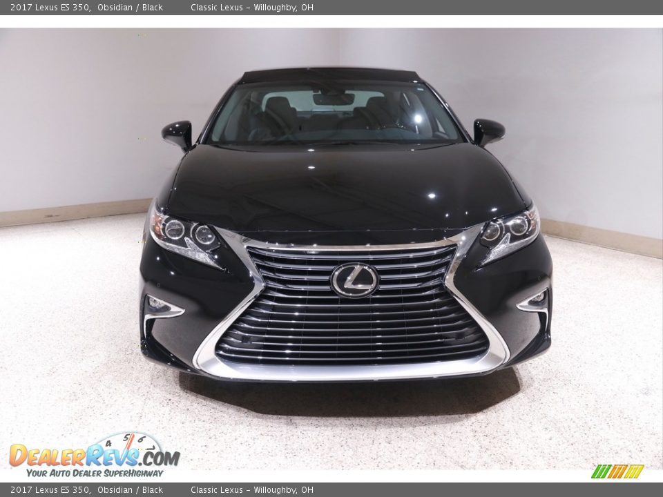 2017 Lexus ES 350 Obsidian / Black Photo #2